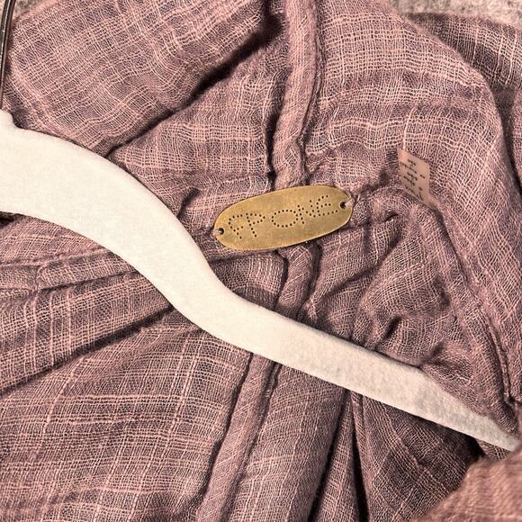 FREE PEOPLE FP ONE ZURI Parka Fuzzy Faux Fur Jacket Hoodie Coat Mint XS Purple - Picture 9 of 10